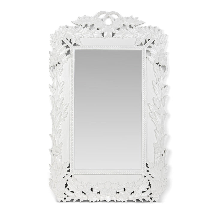 Laurelcrest Mirror, White