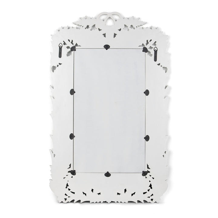 Laurelcrest Mirror, White
