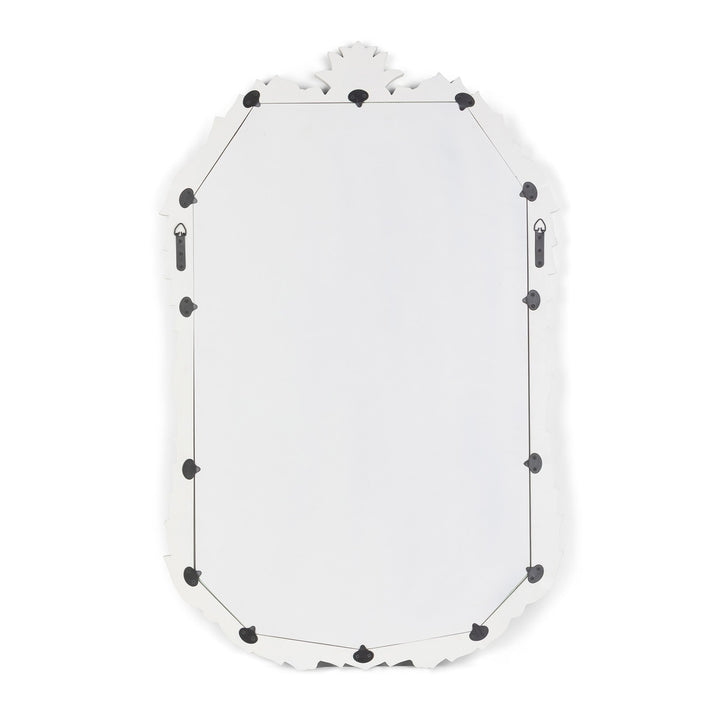 Savoy Mirror, White
