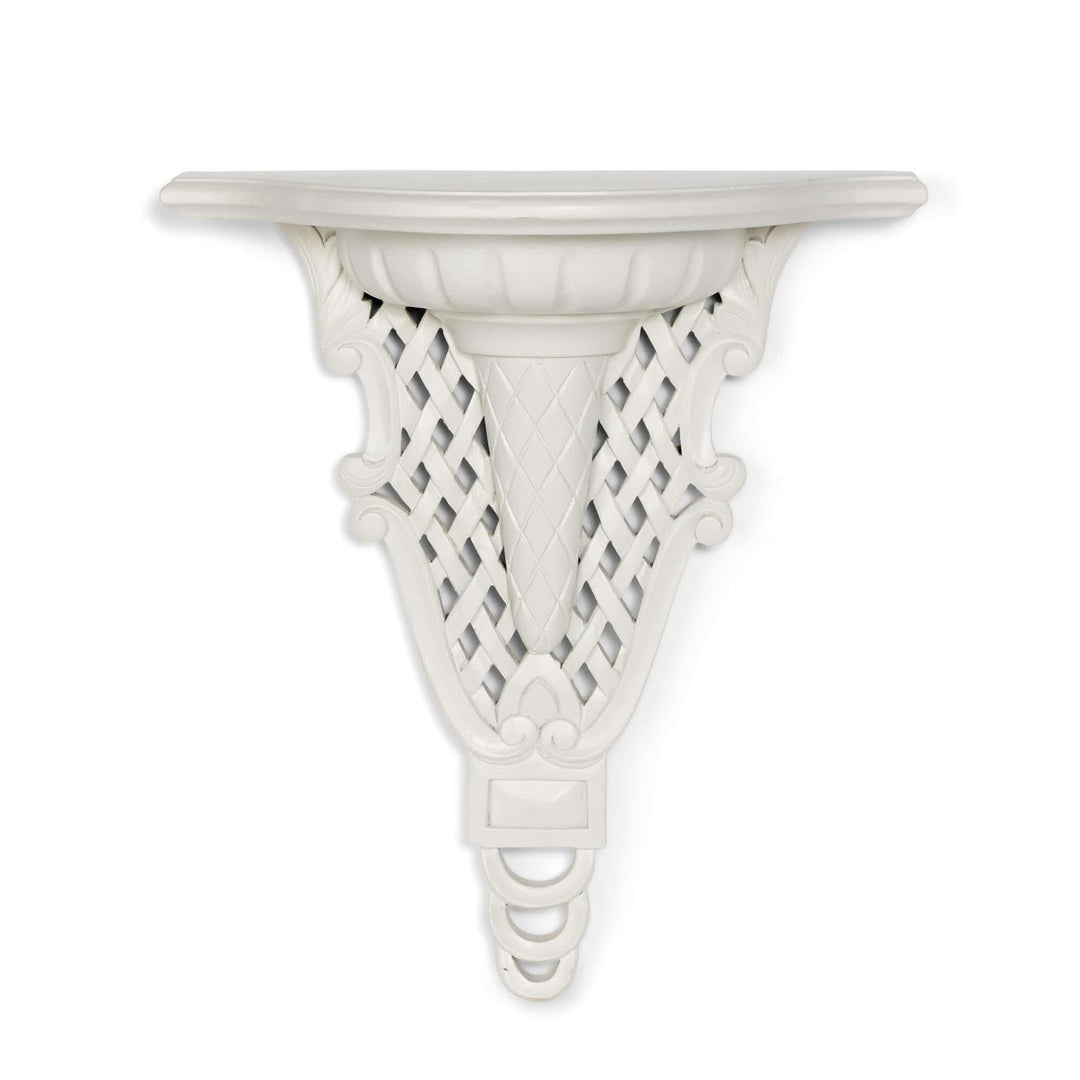 Florentine Wall Bracket, White