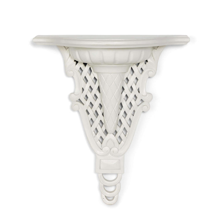 Florentine Wall Bracket, White