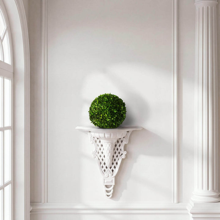 Florentine Wall Bracket, White