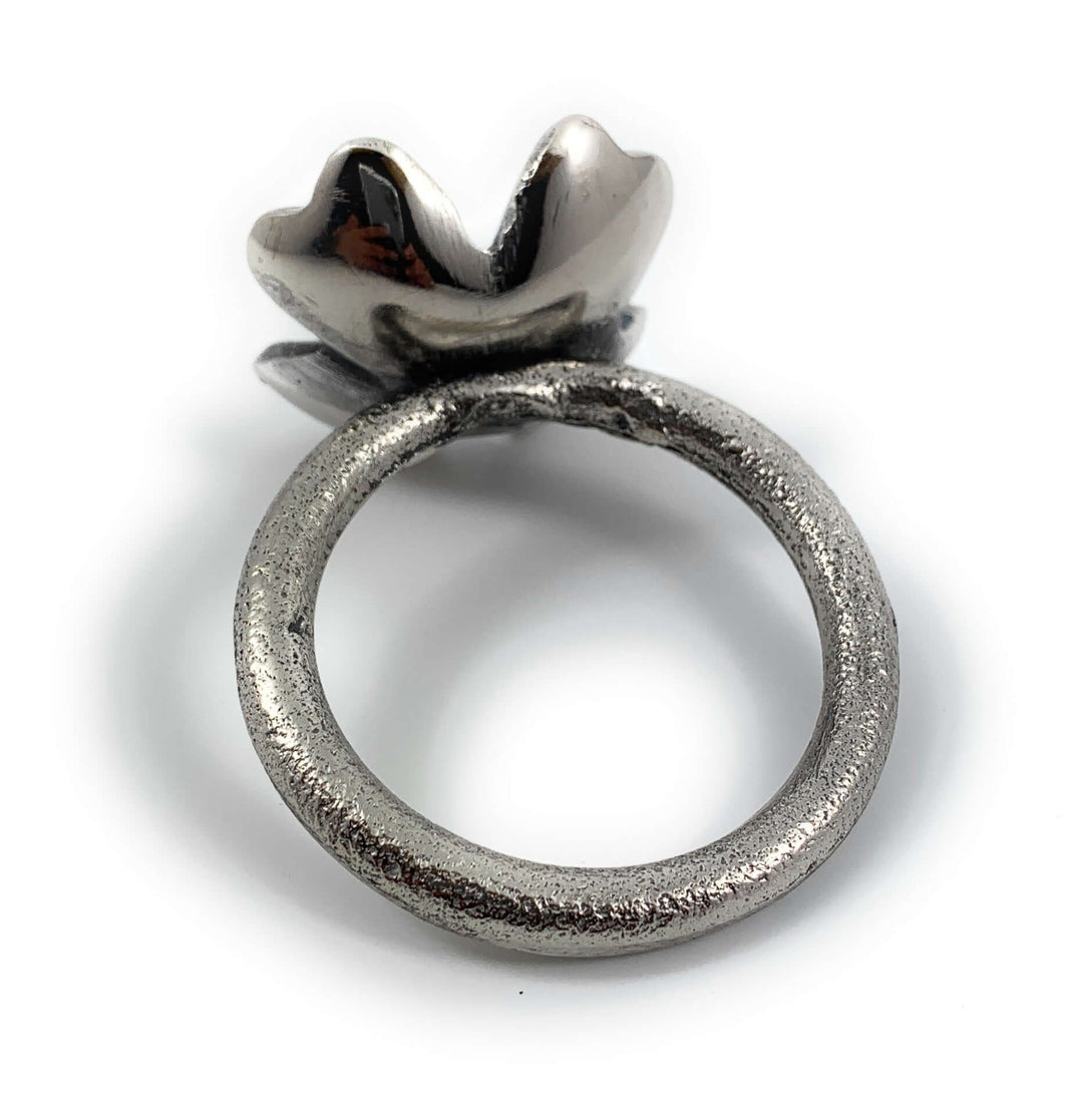 Vibhsa Rustic Floral Napkin Rings Set of 4