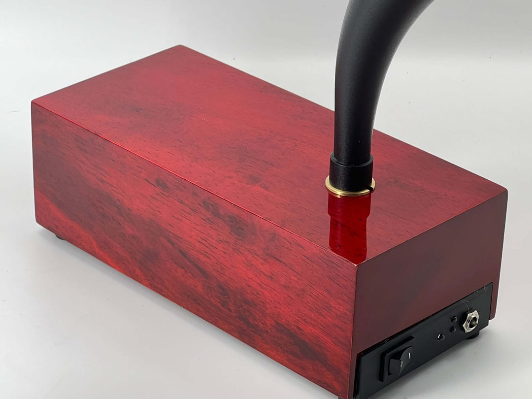 Gramovox Bluetooth Gramophone Speaker with vintage design and modern acoustic features, showcasing elegant craftsmanship.