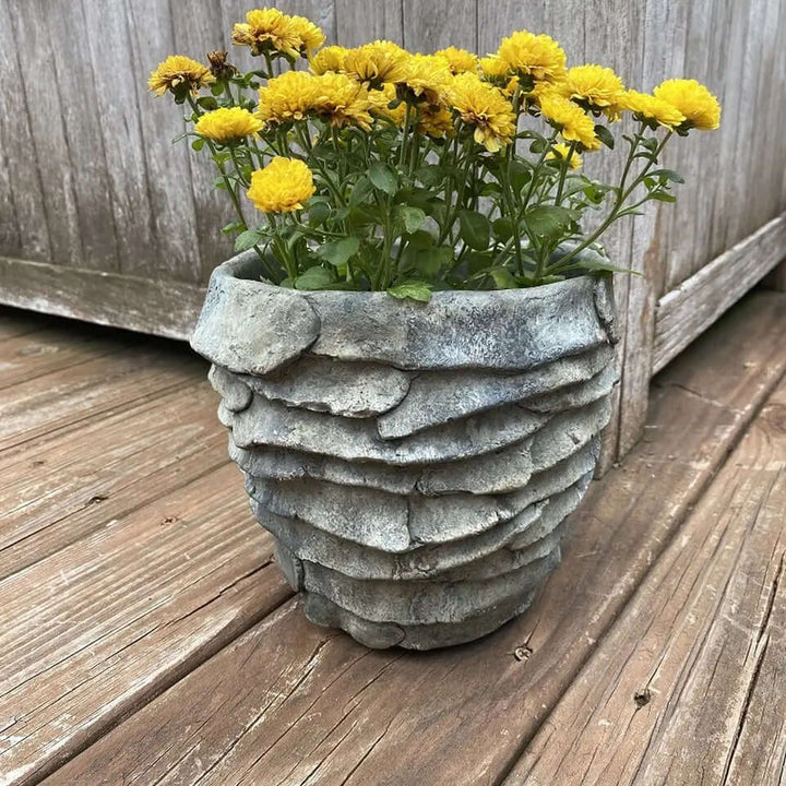 Palm Leaf Planter
