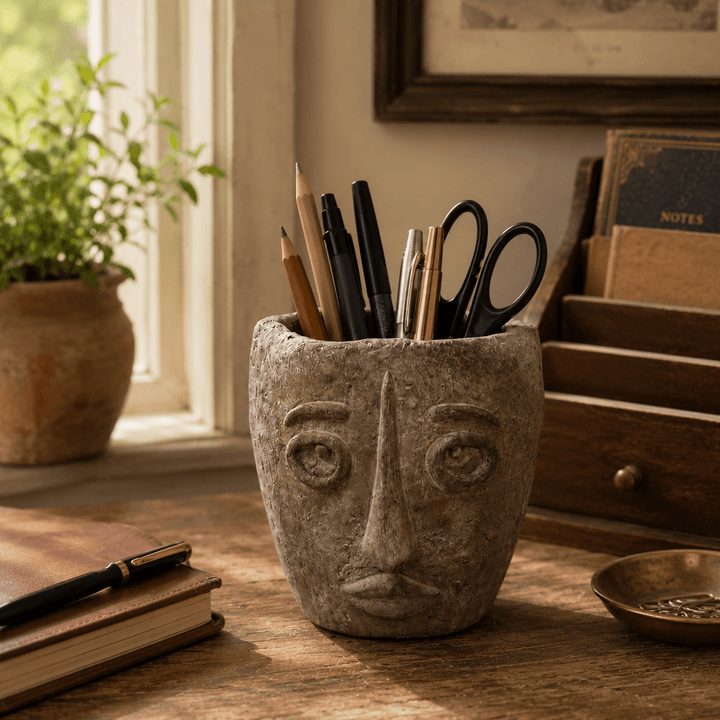 Picasso Cement Planter
