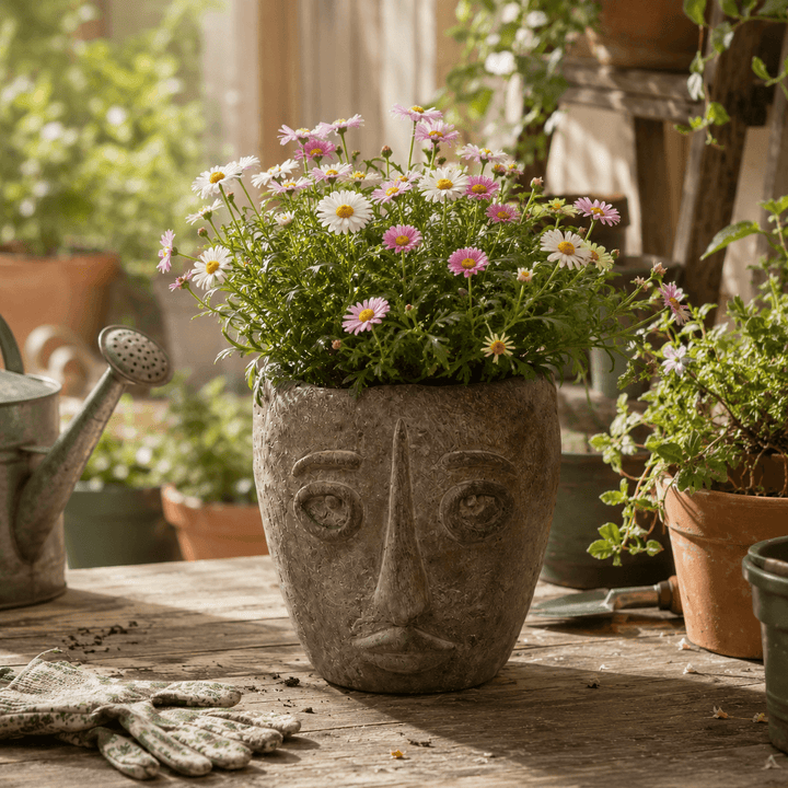 Picasso Cement Planter