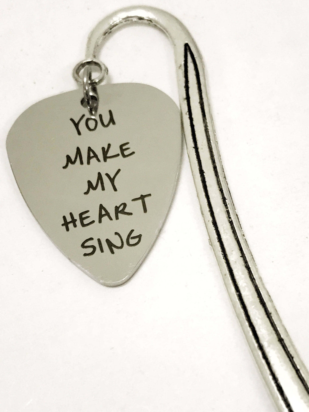 You Make My Heart Sing Guitar Pick Bookmark