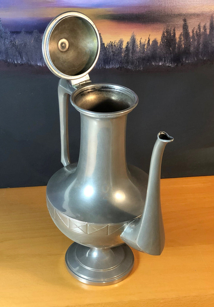 Vintage Pewter Teapot or Coffee Pot