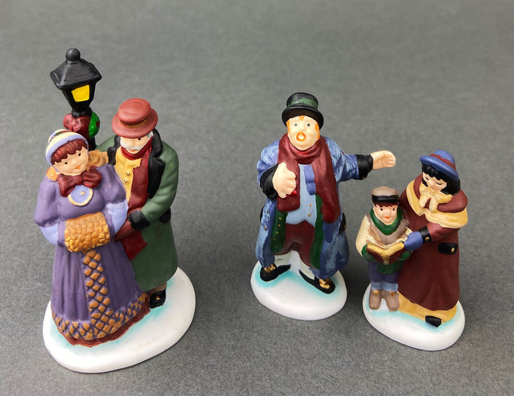 Department 56 Town Square Carolers, Porcelain Figurines (Set of 3)