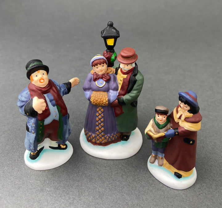 Department 56 Town Square Carolers, Porcelain Figurines (Set of 3)