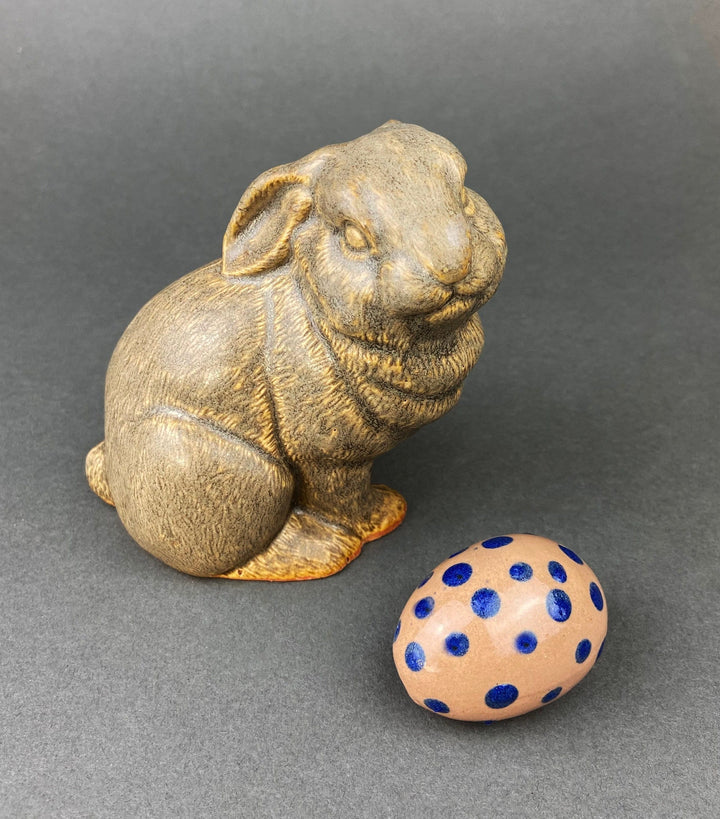 Vintage Ceramic Bunny Rabbit Figurine for Easter