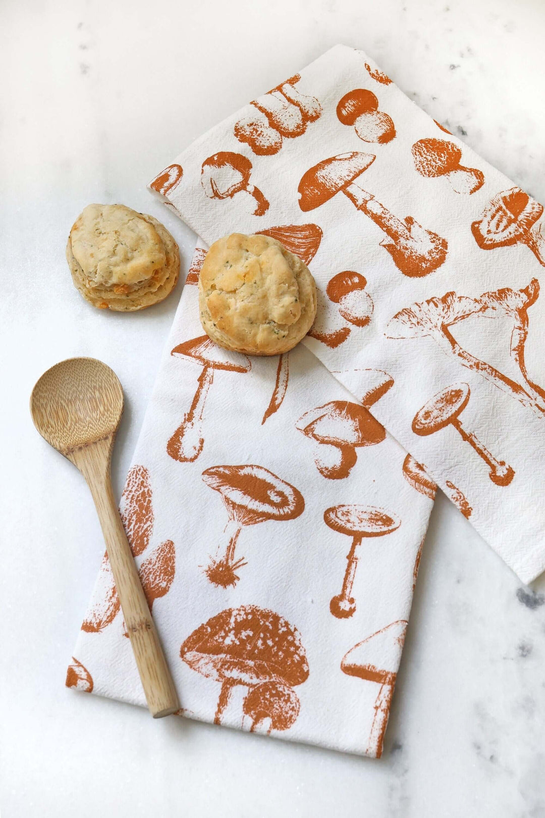 Vintage Mushroom Tea Towel