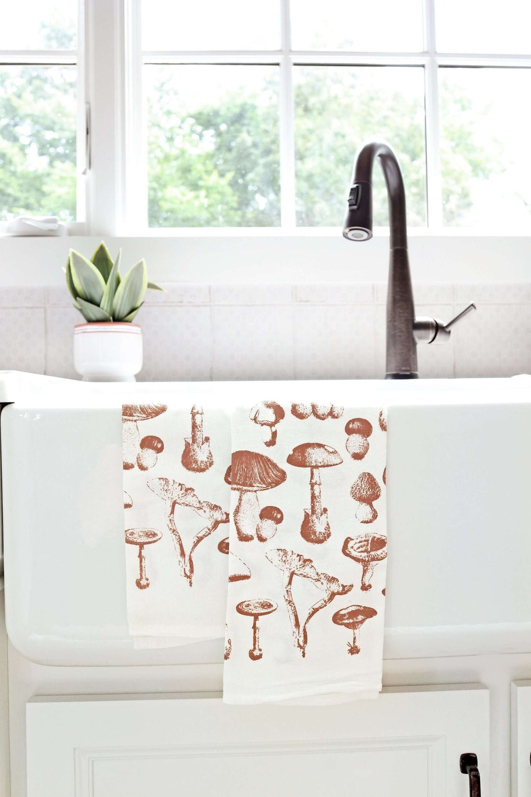 Vintage Mushroom Tea Towel