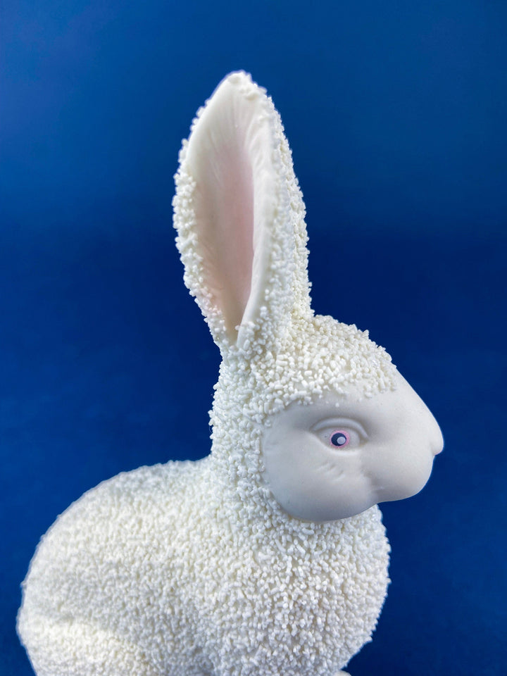 SnowBabies Bunny. Department 56 Rabbit. Easter or Spring Celebration. Egg Basket Accessory. Collectibles.