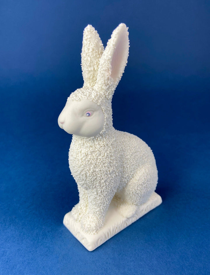 SnowBabies Bunny. Department 56 Rabbit. Easter or Spring Celebration. Egg Basket Accessory. Collectibles.