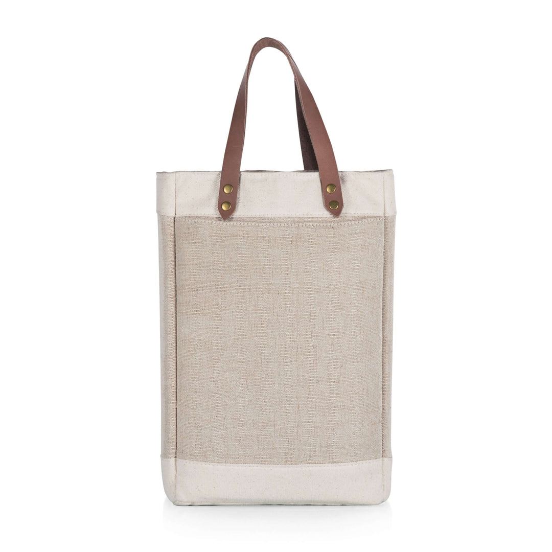 Pinot Jute 2 Bottle Insulated Wine Bag