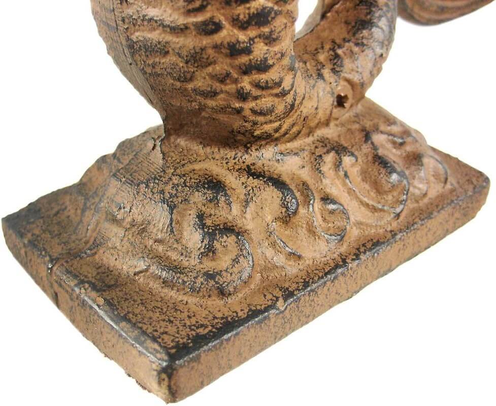 Sculpted Mermaid Bookends, Set of 2