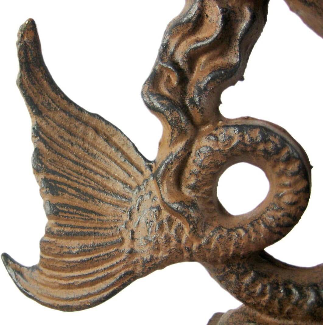 Sculpted Mermaid Bookends, Set of 2
