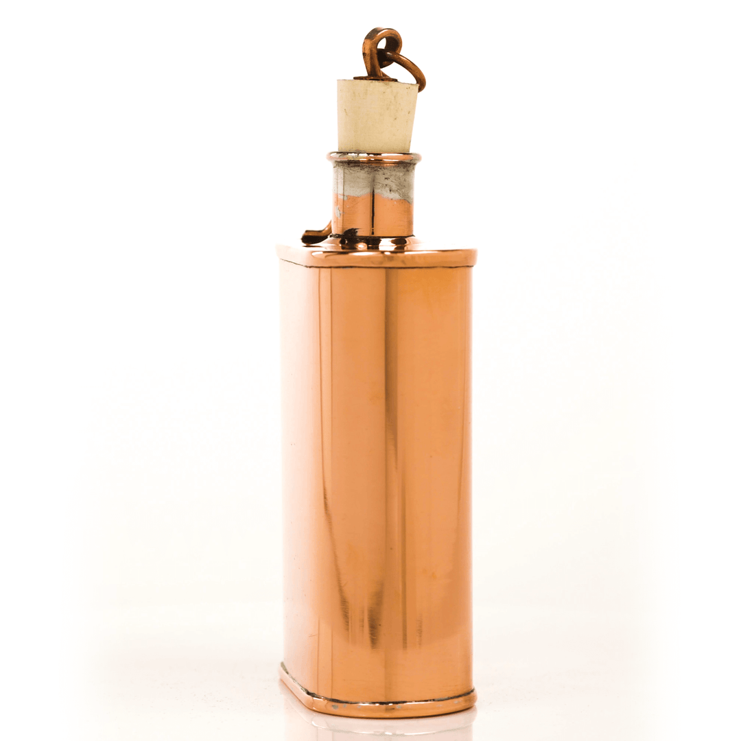 Model One Original Copper Flask as a handcrafted American heirloom