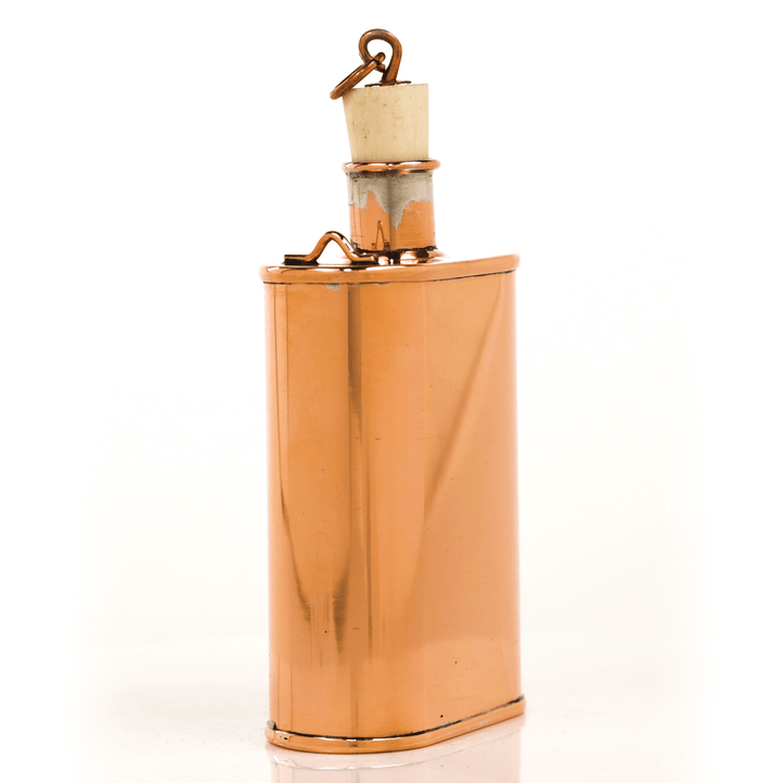 Model One Original Copper Flask - handcrafted American heirloom, solid copper, first created in 1819, artisanal drinking vessel