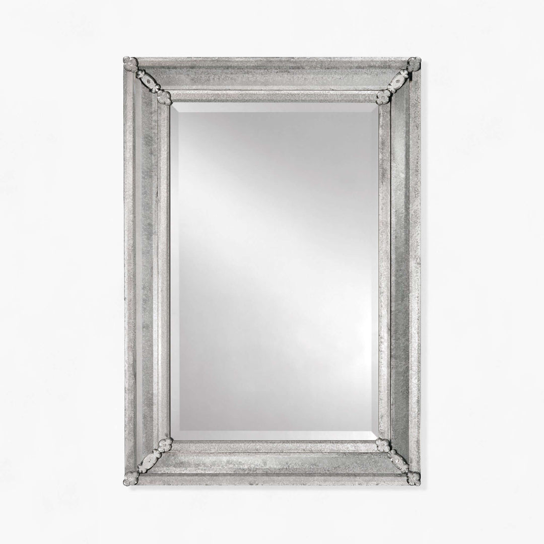 Murano Antique Glass Venetian Wall Mirror with handcrafted detailing showcasing luxury and Italian artistry.