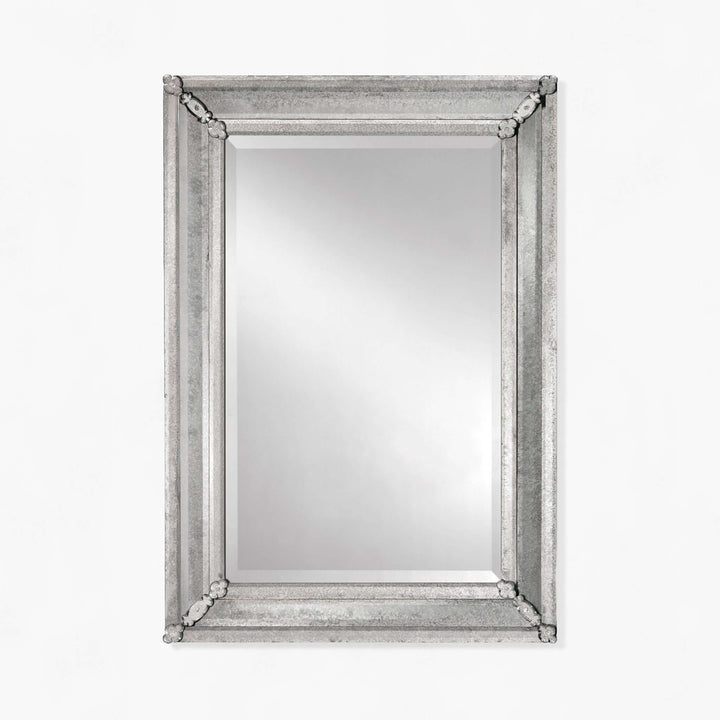 Murano Antique Glass Venetian Wall Mirror with handcrafted detailing showcasing luxury and Italian artistry.