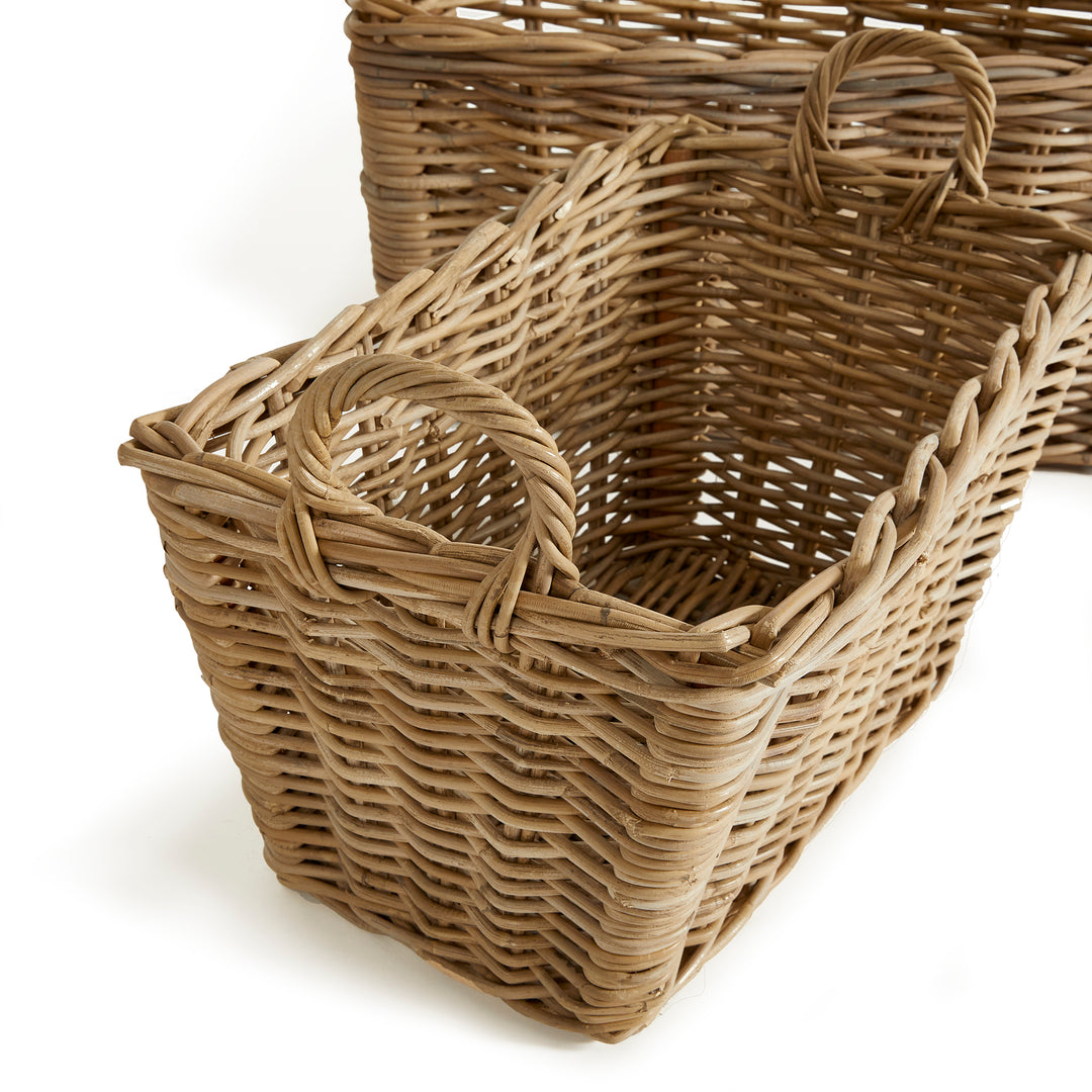 NORMANDY LAUNDRY BASKETS, SET OF 2