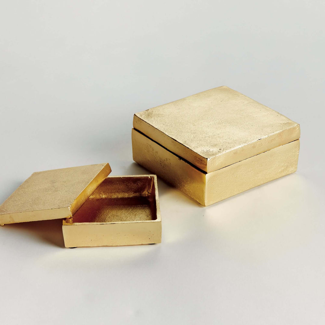 CRESSIDA LIDDED BOXES, SET OF 2