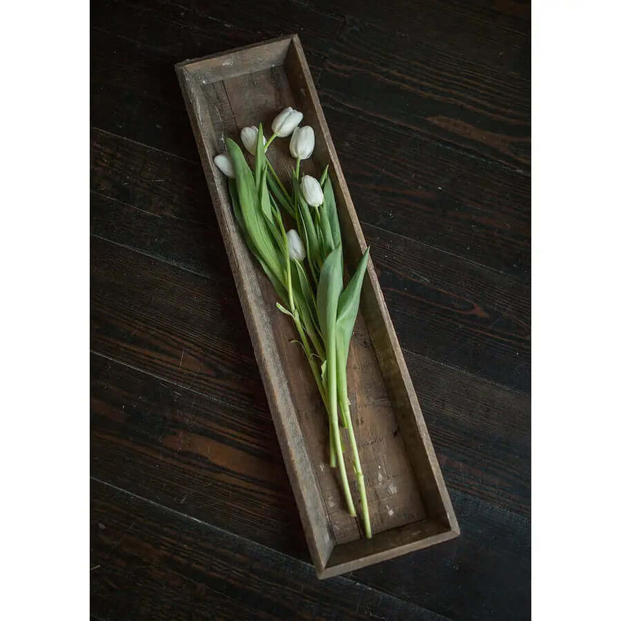 Old Wood Long Tray
