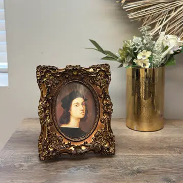 Ornate Baroque Picture Frames shown in varied silhouettes and finishes