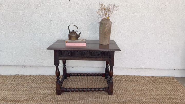 Antique 17th-Century English Oak Tavern Table