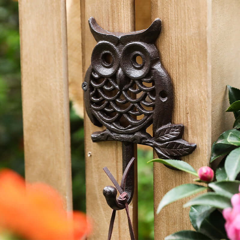 Cast Iron Owl Hook