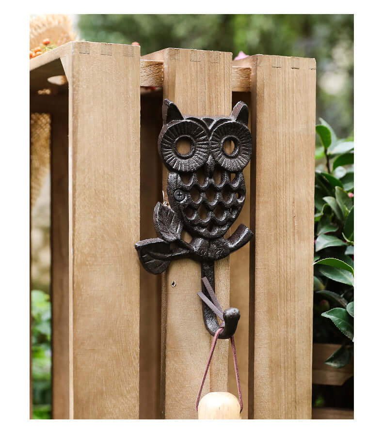 Cast Iron Owl Hook