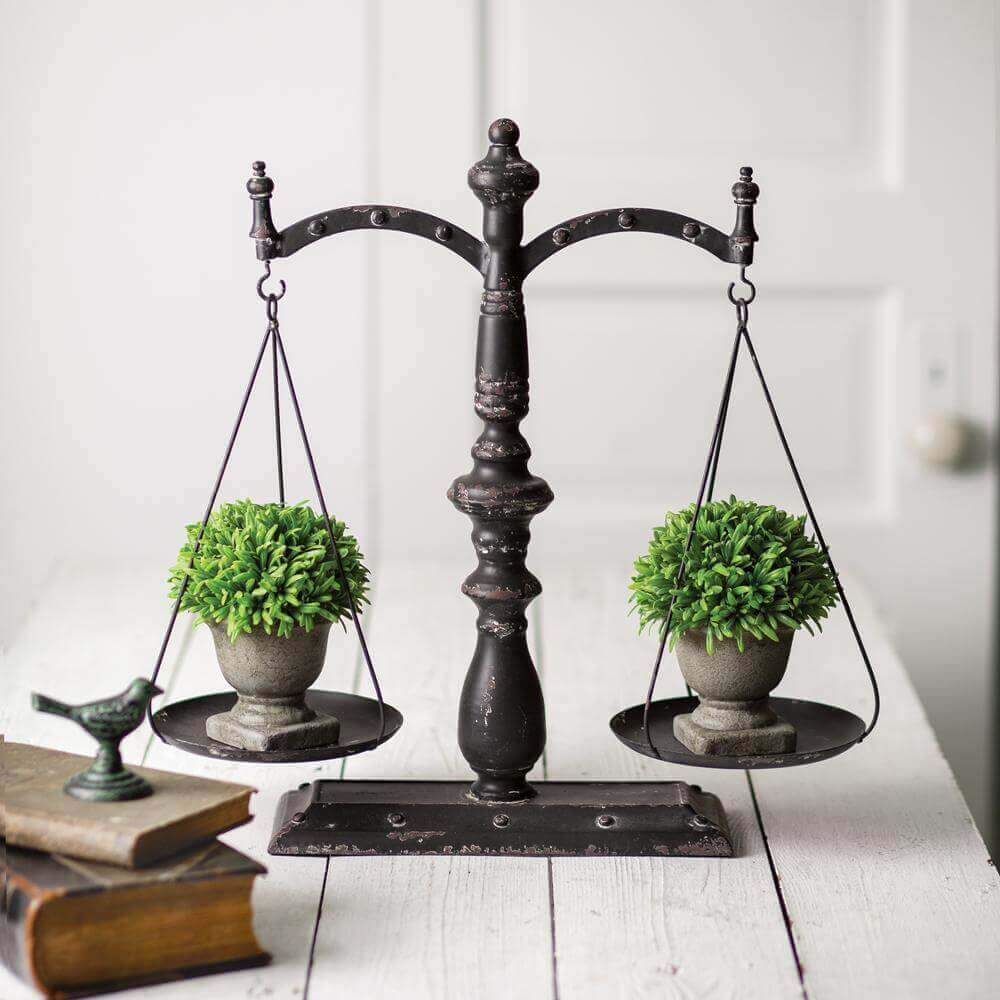 Rustic Decorative Balance Scale