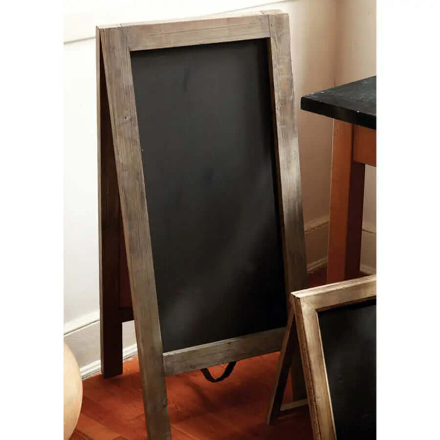 Rustic Recycled Pine Extra Large Standing Chalkboard