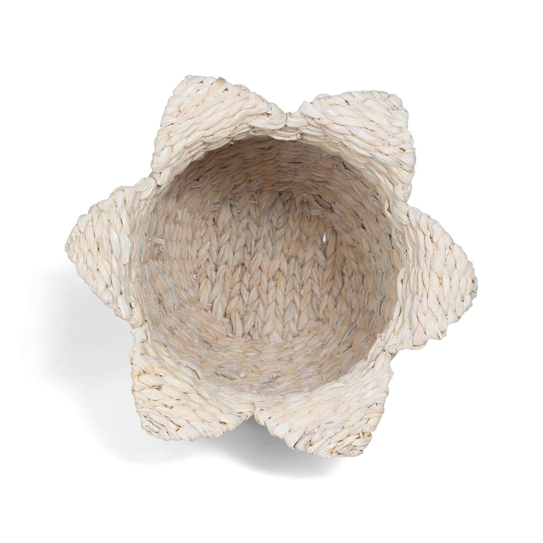 Sanibel White Wash Baskets, Set of 2