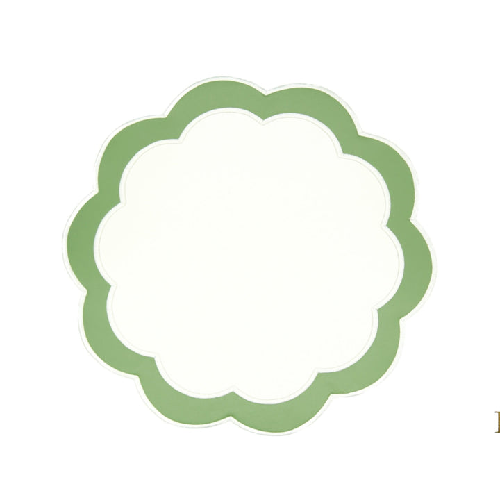 SERENITY WHITE FAUX LEATHER PLACEMAT (Set Of 4)