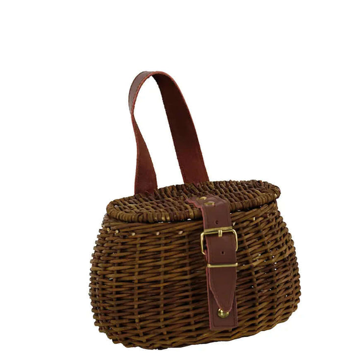 Small Wicker Fishing Basket