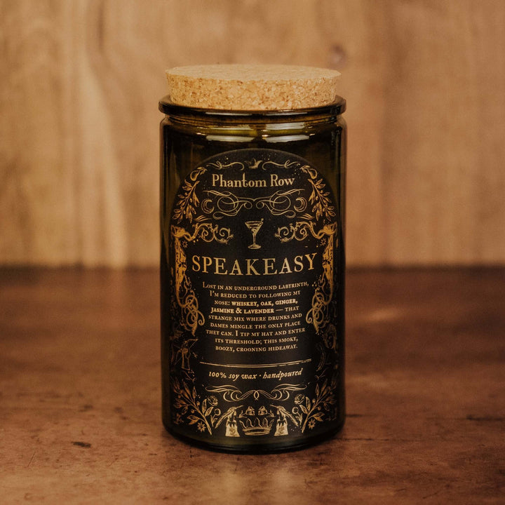 Speakeasy Whiskey & Oak Soy Candle
