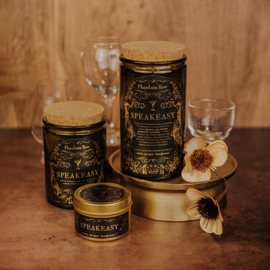 Speakeasy Whiskey & Oak Soy Candle