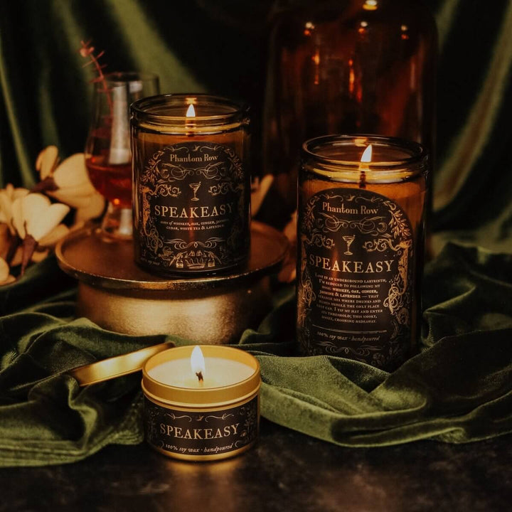 Speakeasy Whiskey & Oak Soy Candle