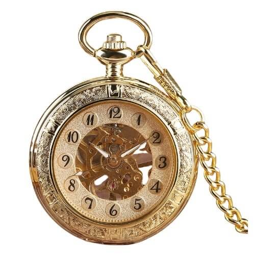 Vintage Silver and Gold Mechanical Pocket Watches with exposed gears and ornate design, capturing timeless elegance and craftsmanship.
