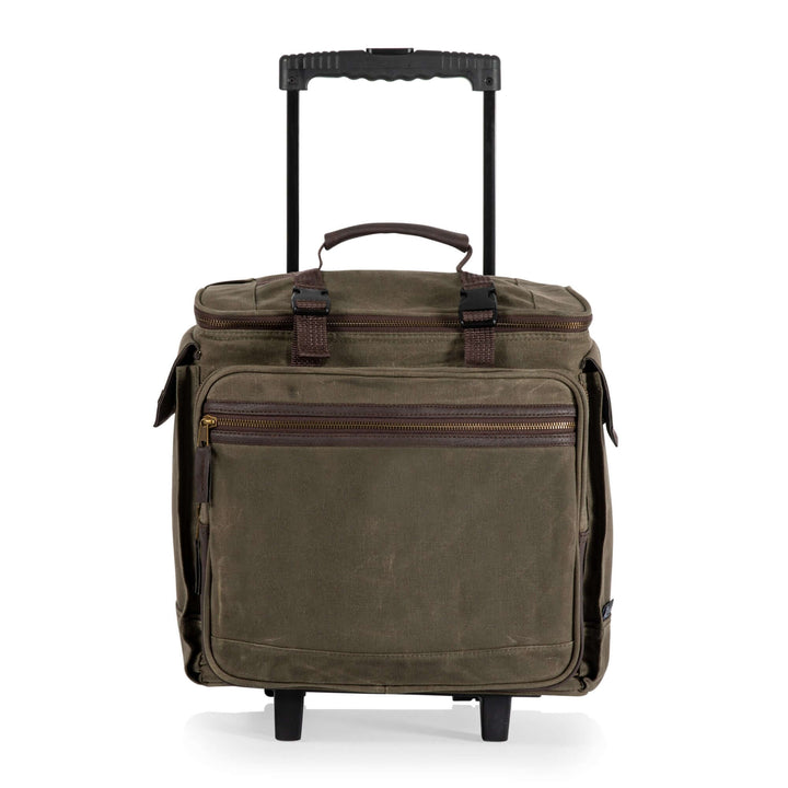 Somm 12 Bottle Insulated Wine Bag with Rolling Cart