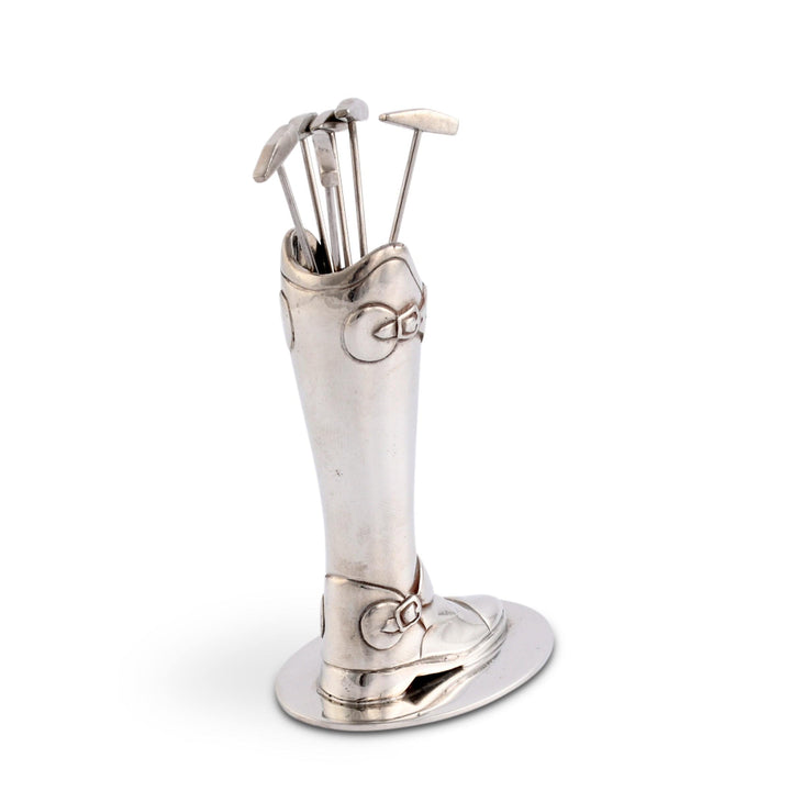 Polo Boot Cocktail / Cheese Picks
