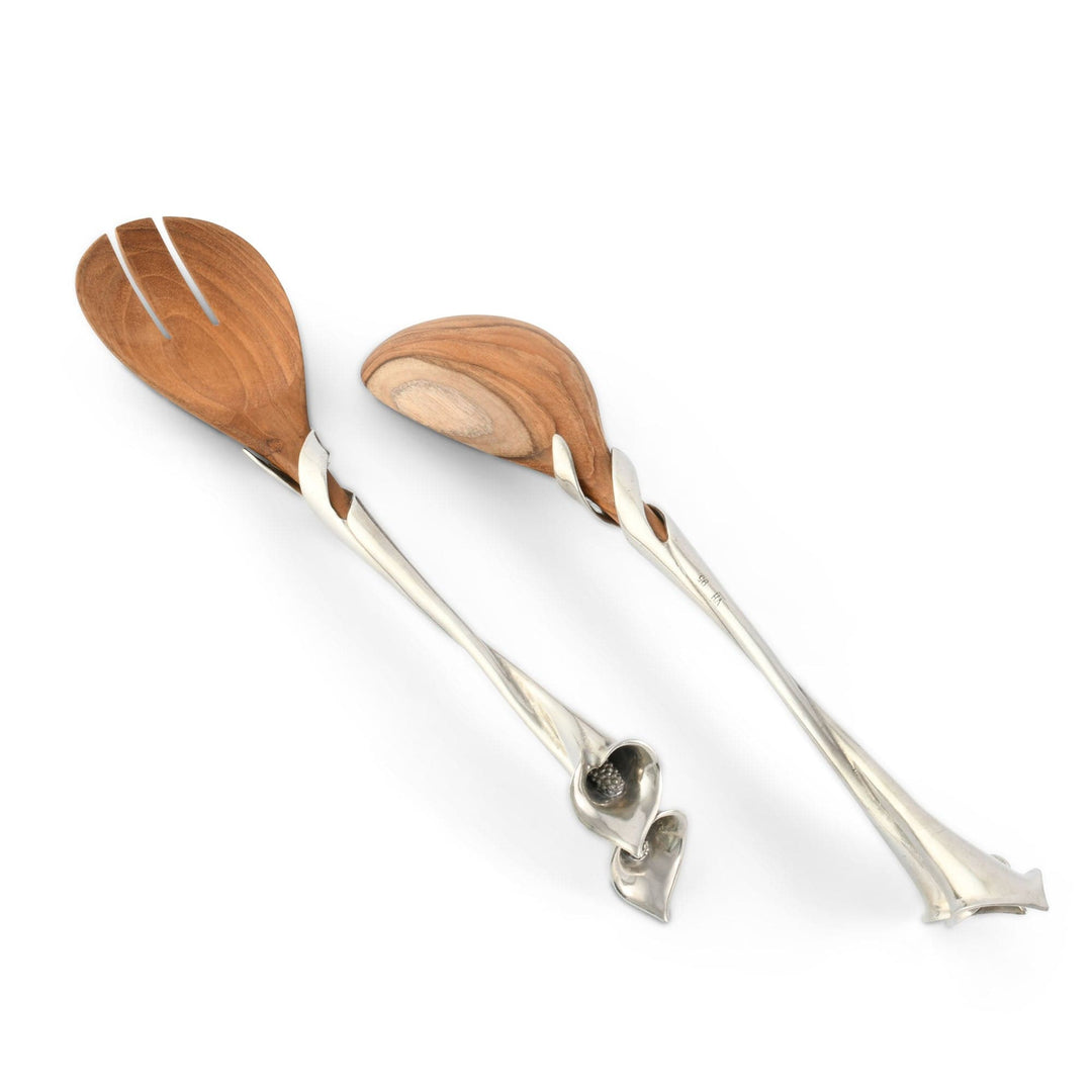 Lily Salad Servers