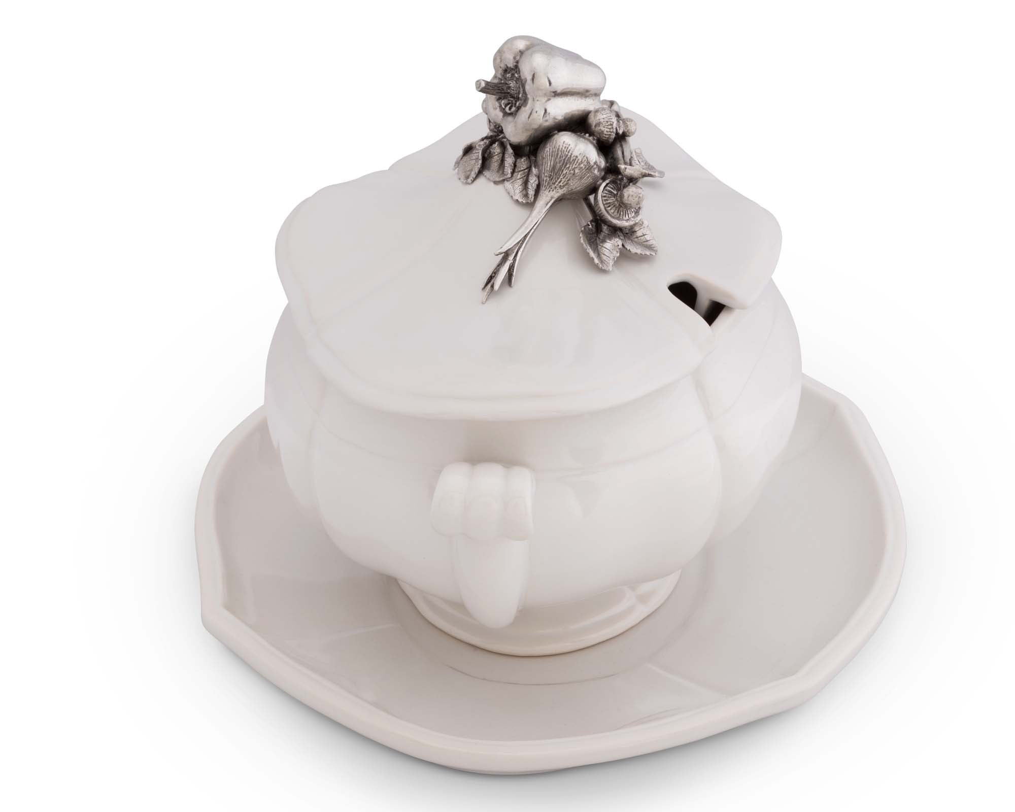 Vagabond House Farmer's Market Veggie Fresh Tureen - Thumbnail 2