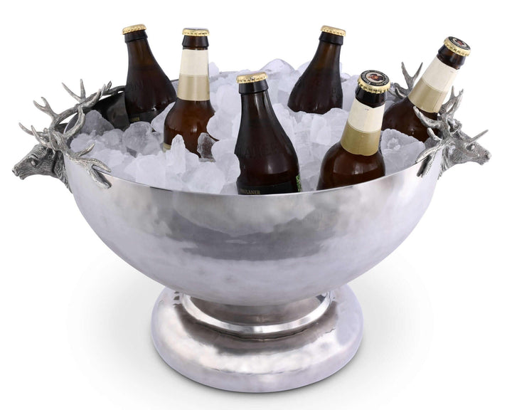 Elk Head Stainless Ice Tub