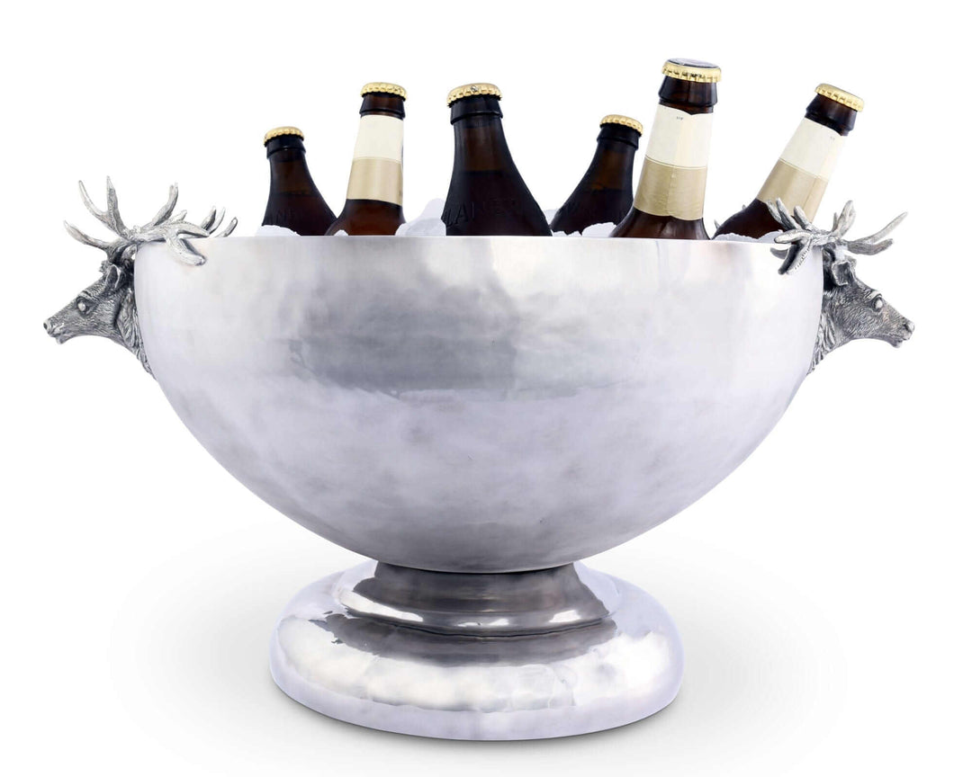 Elk Head Stainless Ice Tub