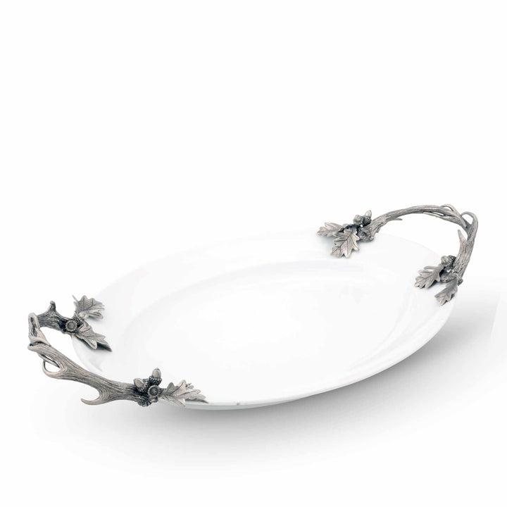 Fallen Antler Stoneware Tray